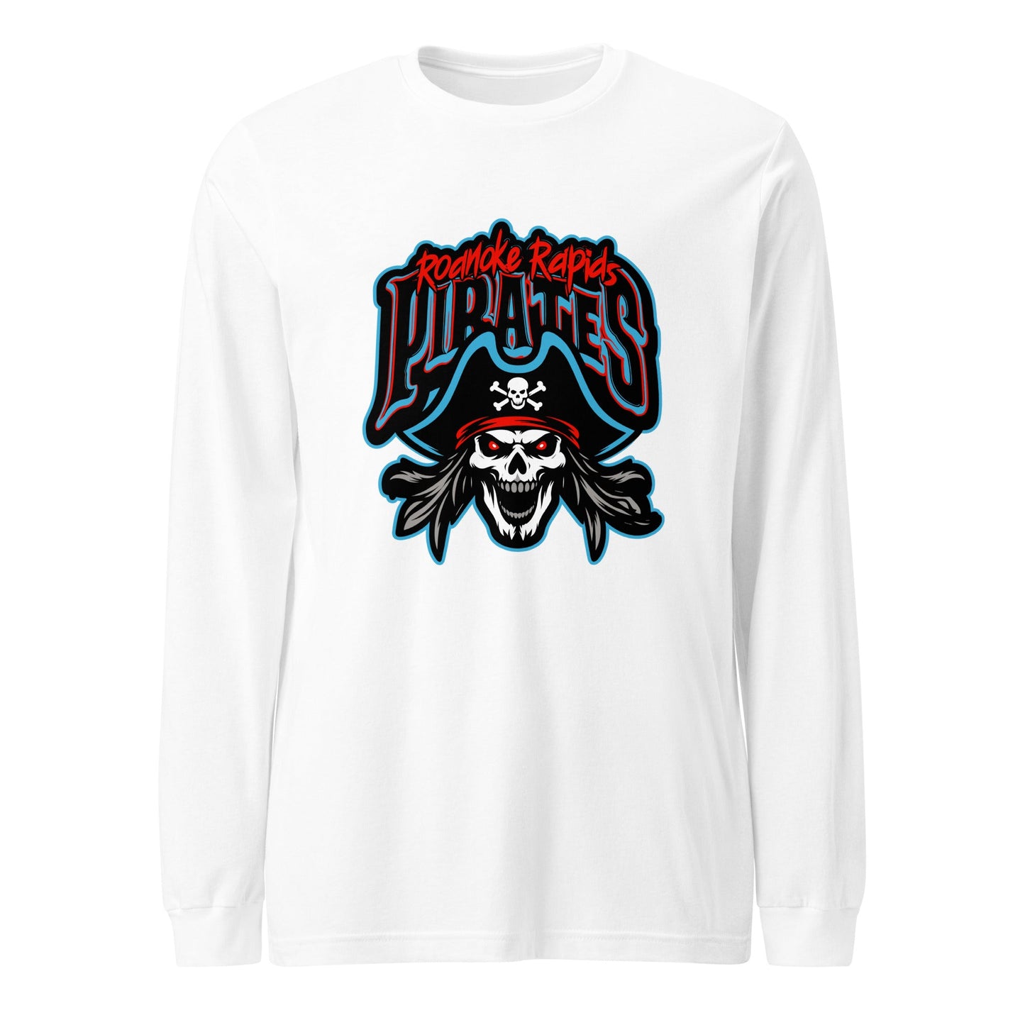 Performance | Long Sleeve Tee | Roanoke Rapids Pirates | Reaver Captain Logo