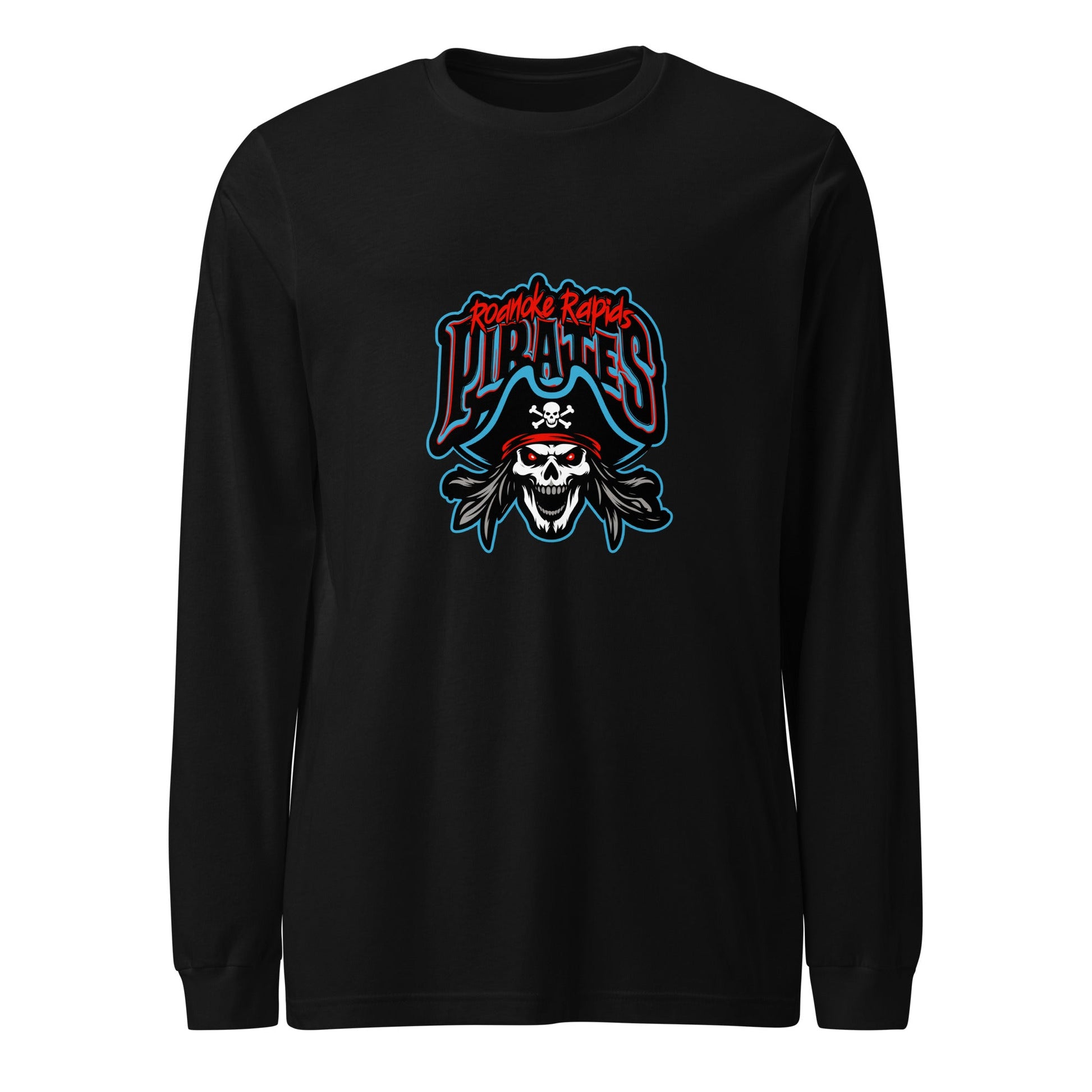 Performance | Long Sleeve Tee | Roanoke Rapids Pirates | Reaver Captain Logo