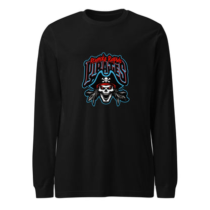 Performance | Long Sleeve Tee | Roanoke Rapids Pirates | Reaver Captain Logo
