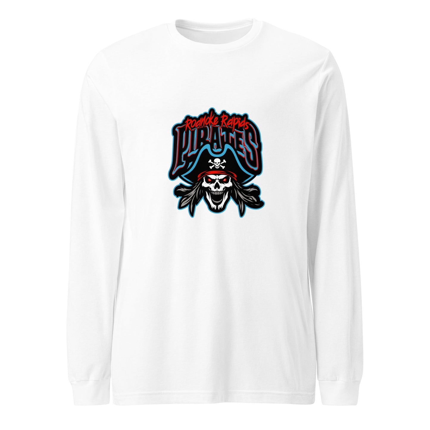 Performance | Long Sleeve Tee | Roanoke Rapids Pirates | Reaver Captain Logo