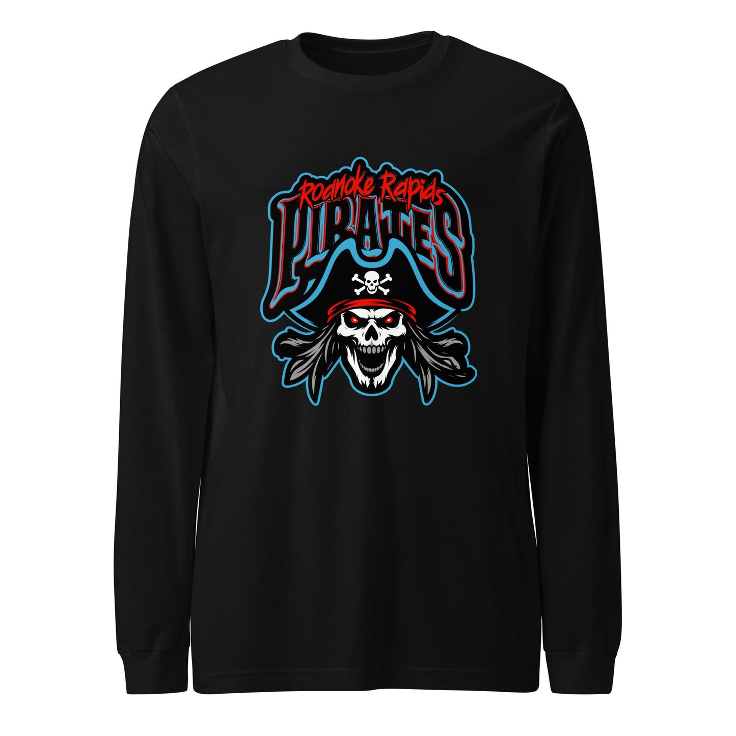 Performance | Long Sleeve Tee | Roanoke Rapids Pirates | Reaver Captain Logo