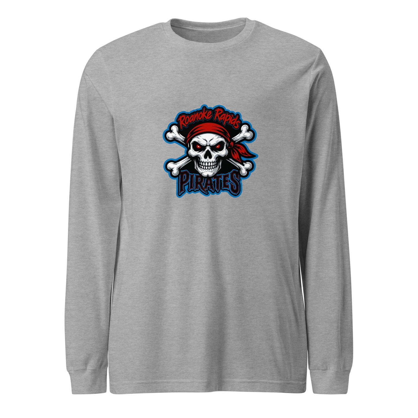Performance | Long Sleeve Tee | Roanoke Rapids Pirates | River Raiders Logo