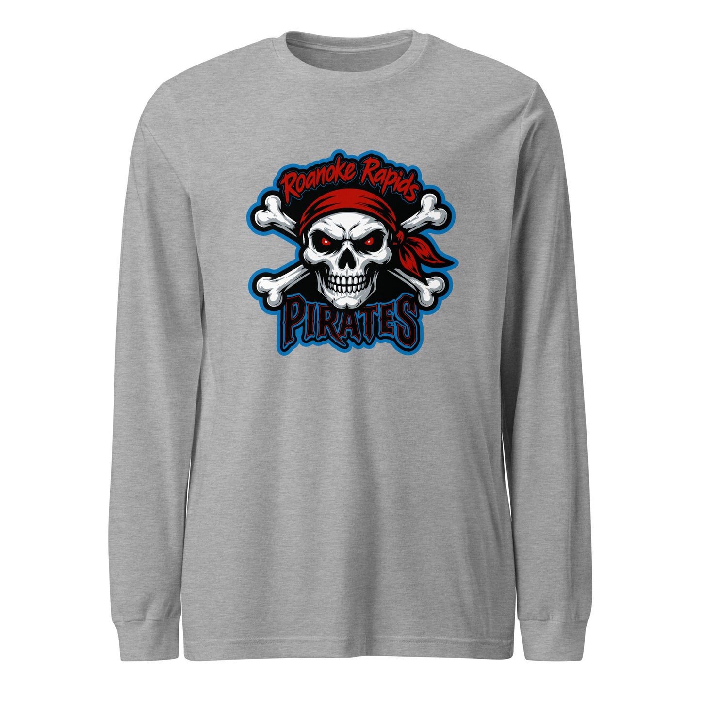 Performance | Long Sleeve Tee | Roanoke Rapids Pirates | River Raiders Logo