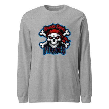 Performance | Long Sleeve Tee | Roanoke Rapids Pirates | River Raiders Logo