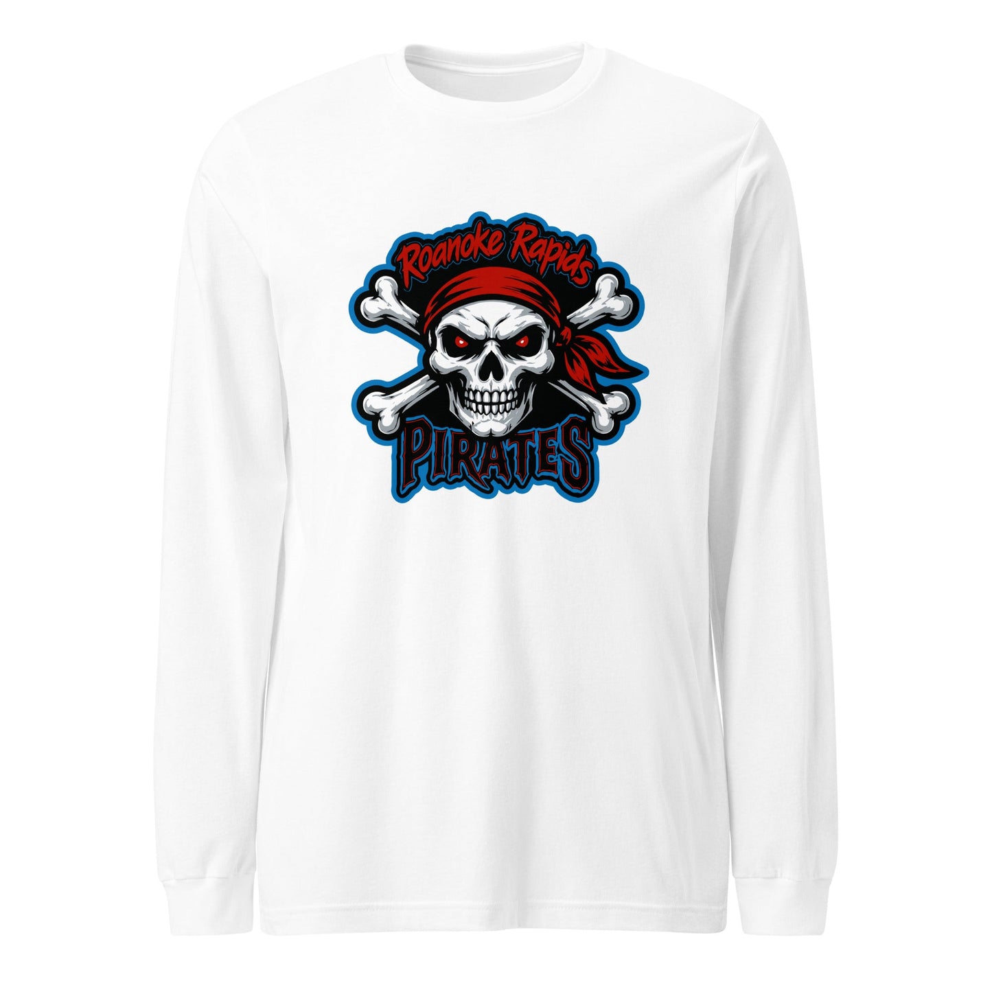 Performance | Long Sleeve Tee | Roanoke Rapids Pirates | River Raiders Logo