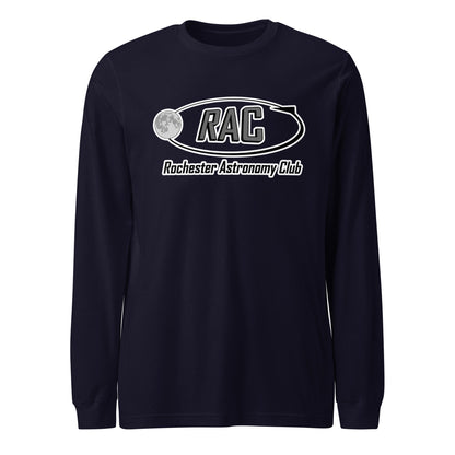 Performance | Long Sleeve Tee | Rochester Astronomy Club | Orbit Logo