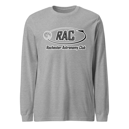 Performance | Long Sleeve Tee | Rochester Astronomy Club | Orbit Logo