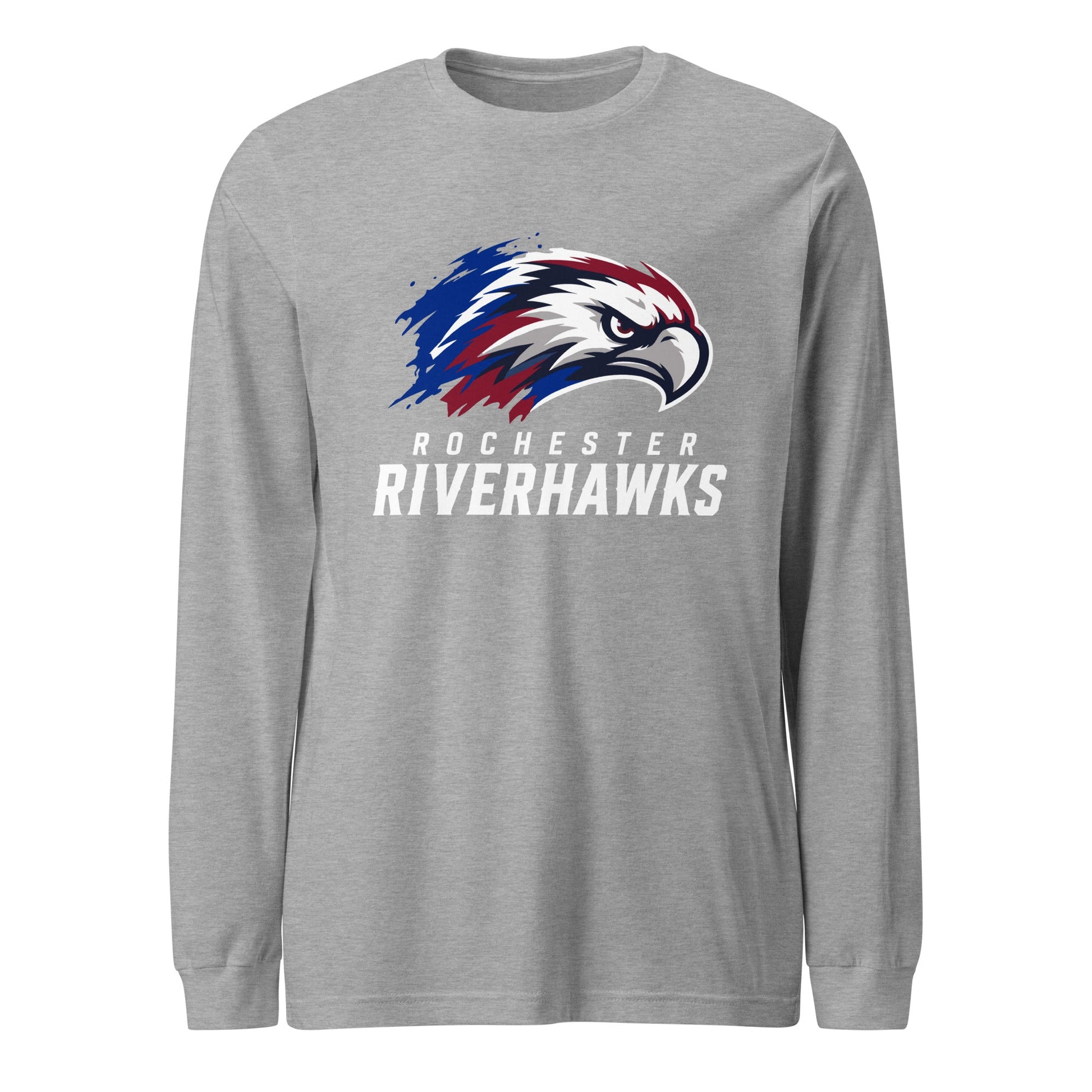 Performance | Long Sleeve Tee | Rochester Riverhawks | Emblem Logo