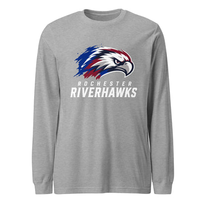 Performance | Long Sleeve Tee | Rochester Riverhawks | Emblem Logo