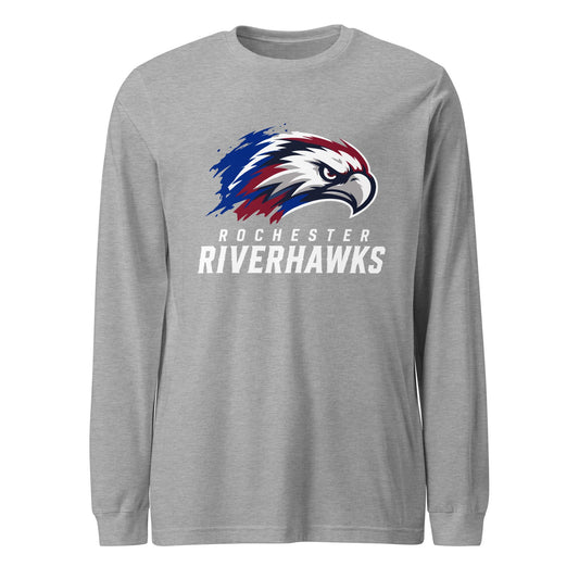 Performance | Long Sleeve Tee | Rochester Riverhawks | Emblem Logo