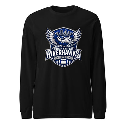 Performance | Long Sleeve Tee | Rochester Riverhawks | Shield Logo