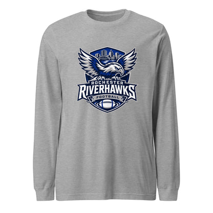 Performance | Long Sleeve Tee | Rochester Riverhawks | Shield Logo