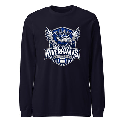 Performance | Long Sleeve Tee | Rochester Riverhawks | Shield Logo