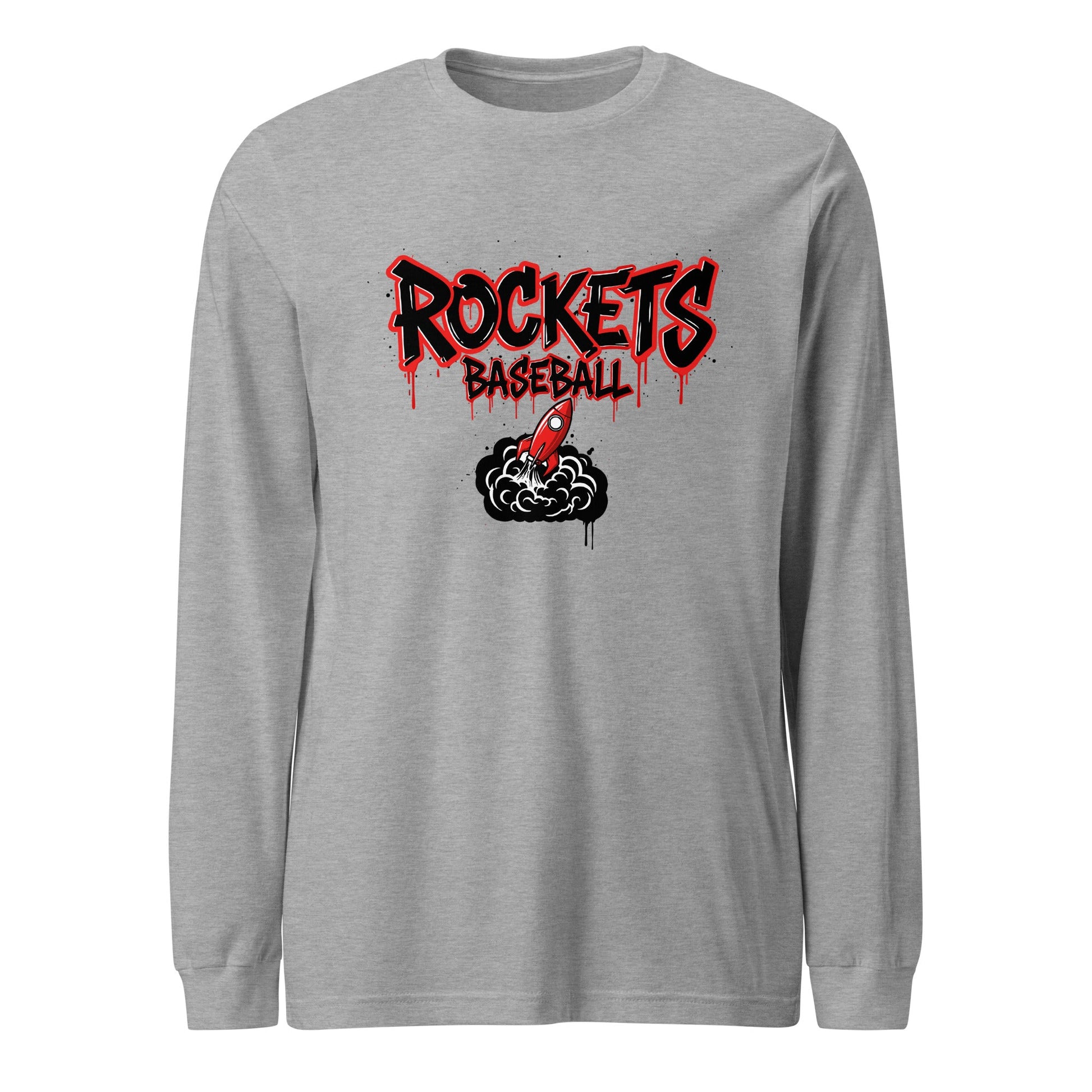 Performance | Long Sleeve Tee | Rockets Baseball | Alt Logo 2