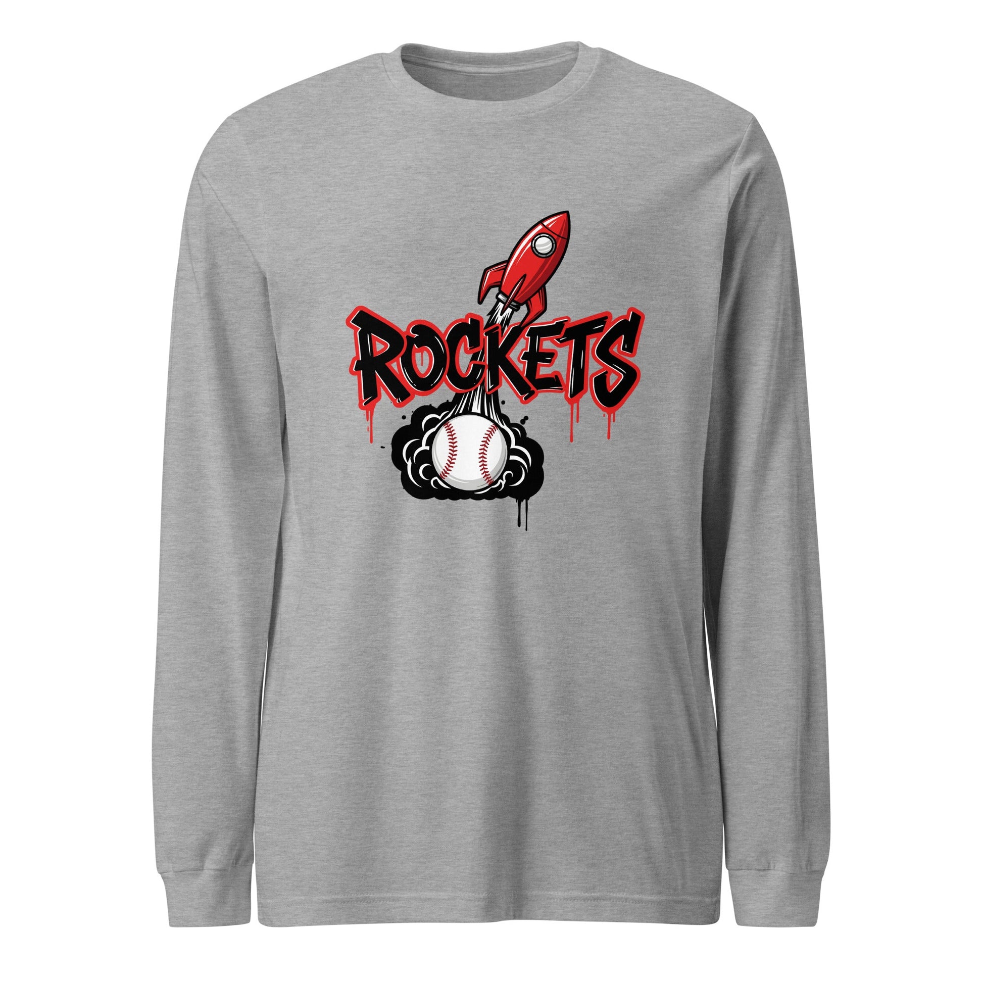 Performance | Long Sleeve Tee | Rockets Baseball | Alt Logo