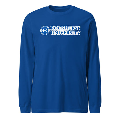 Performance | Long Sleeve Tee | Rockhurst University - Doctor of Physical Therapy School | Vanguard Institute Logo