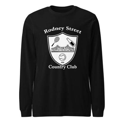 Performance | Long Sleeve Tee | Rodney Street CC Tennis | Crest Logo