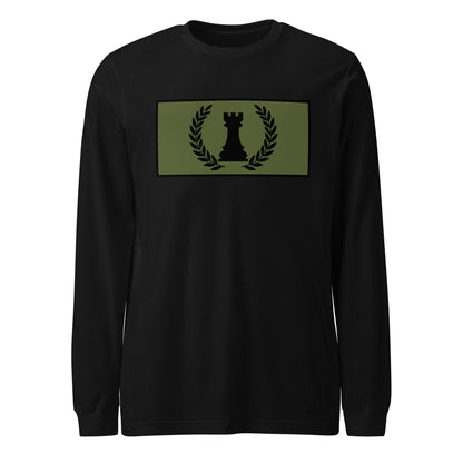 Performance | Long Sleeve Tee | Rook Defense Solutions | Apex Castle Logo