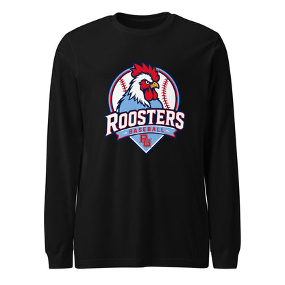 Performance | Long Sleeve Tee | Rooster Nation | Athletic Crest Logo