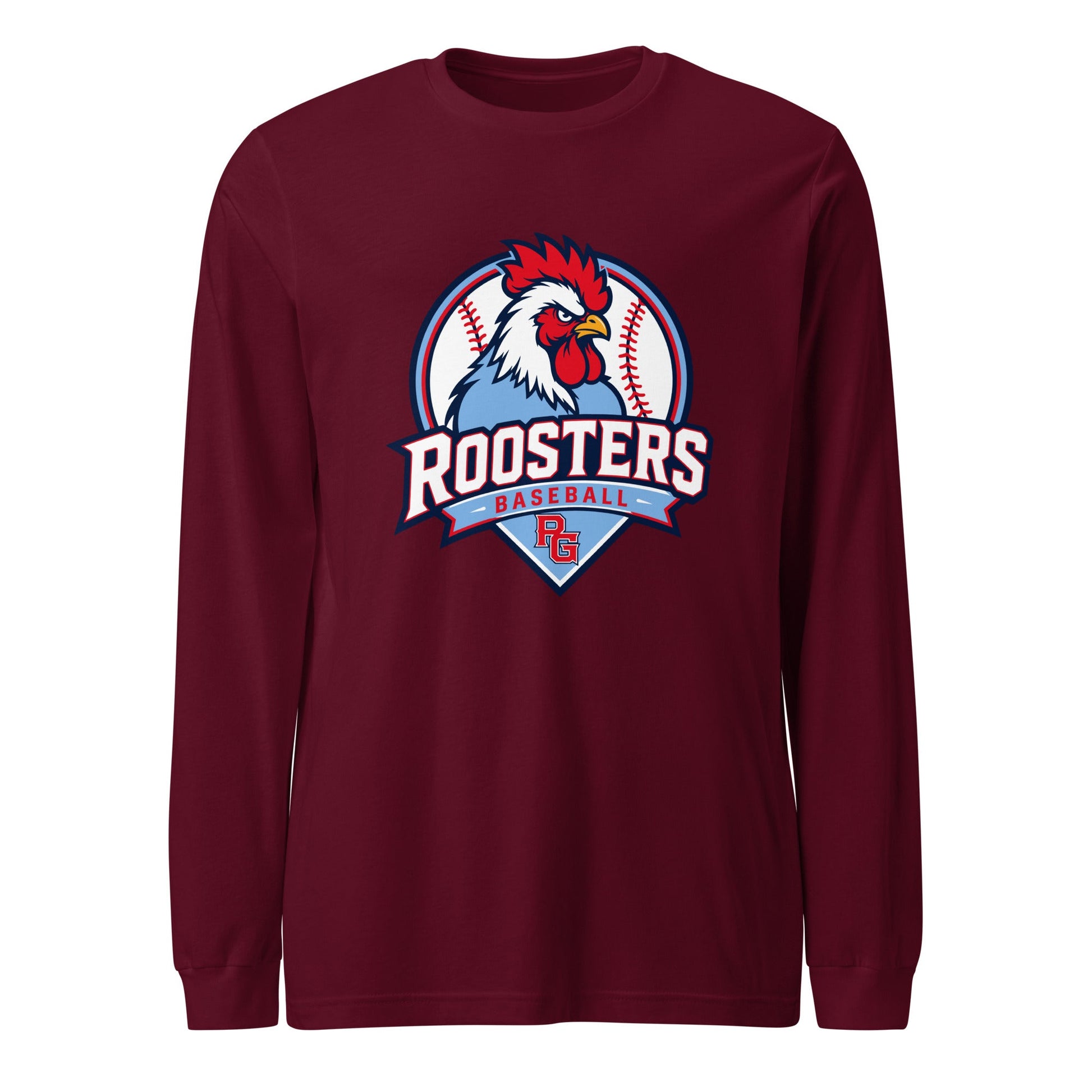 Performance | Long Sleeve Tee | Rooster Nation | Athletic Crest Logo