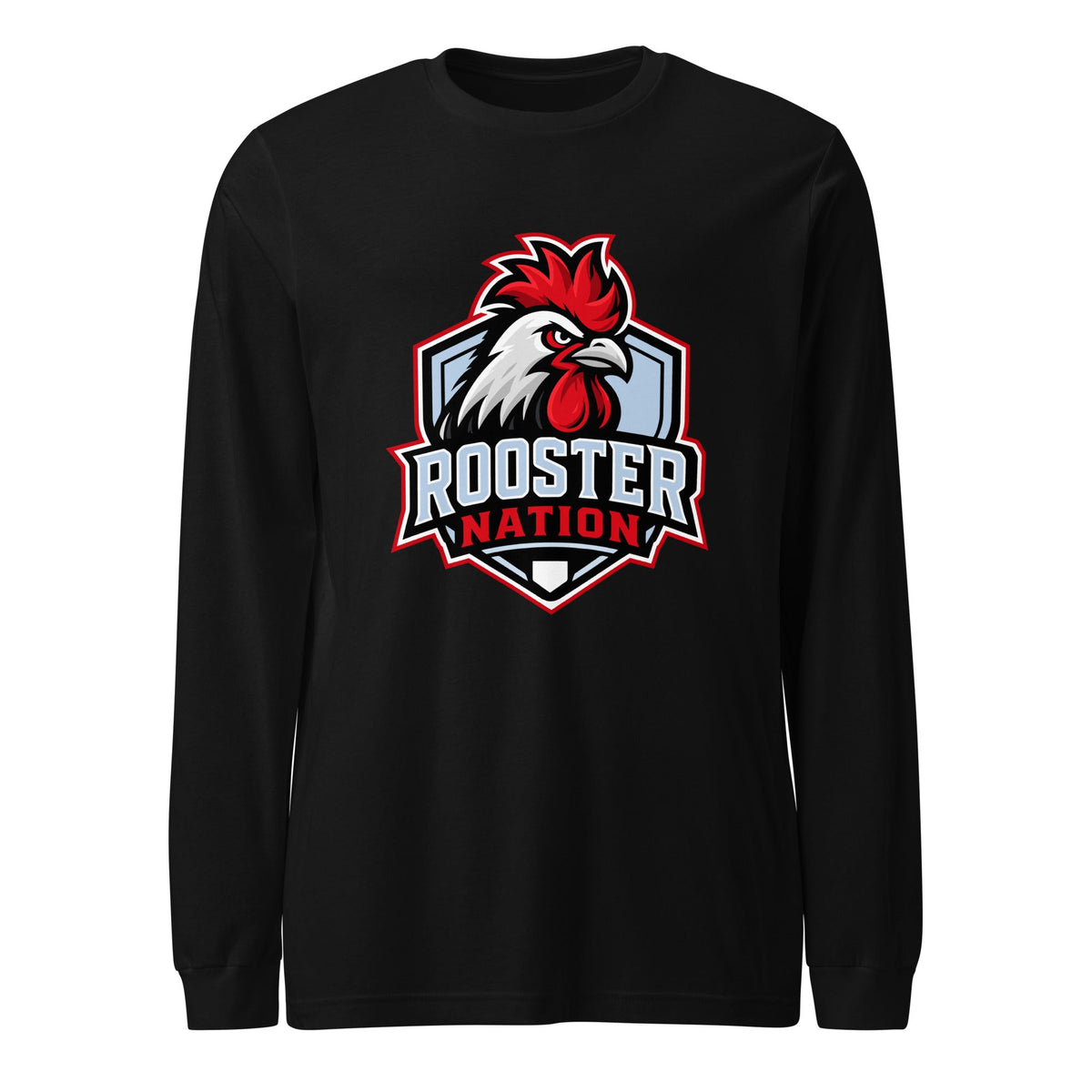 Performance | Long Sleeve Tee | Rooster Nation | Shield Logo
