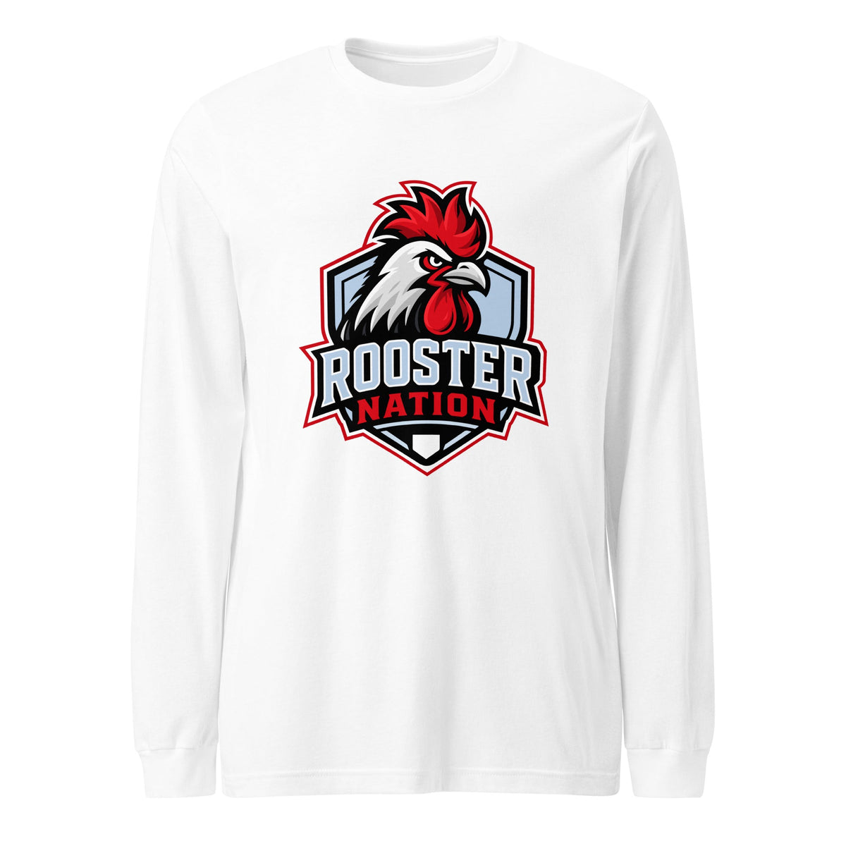Performance | Long Sleeve Tee | Rooster Nation | Shield Logo