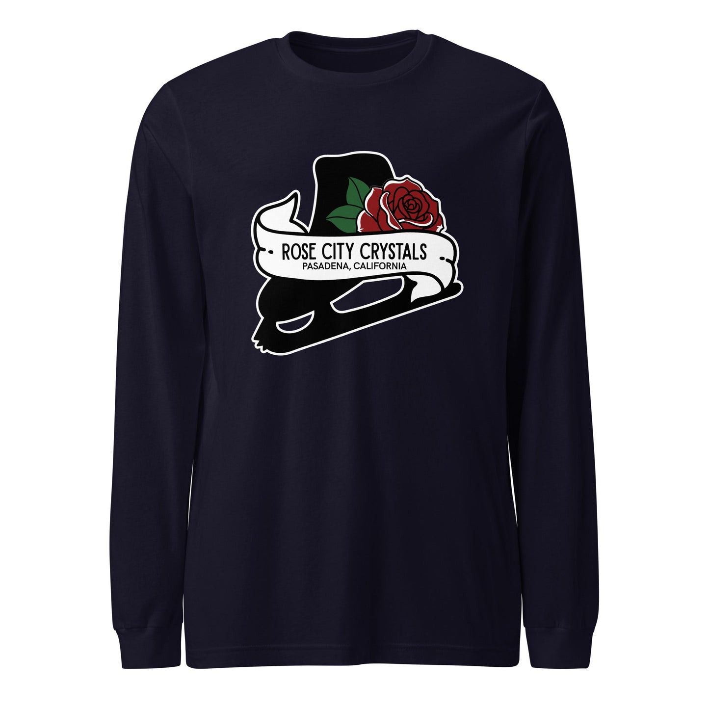 Performance | Long Sleeve Tee | Rose City Crystals