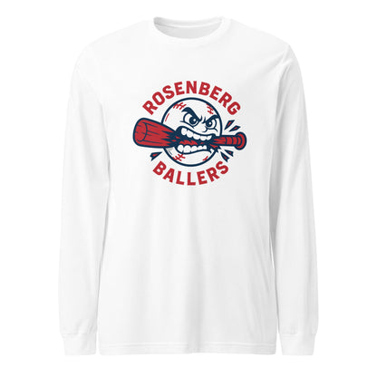Performance | Long Sleeve Tee | Rosenberg Ballers | Vanguard Logo