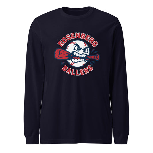 Performance | Long Sleeve Tee | Rosenberg Ballers | Vanguard Logo