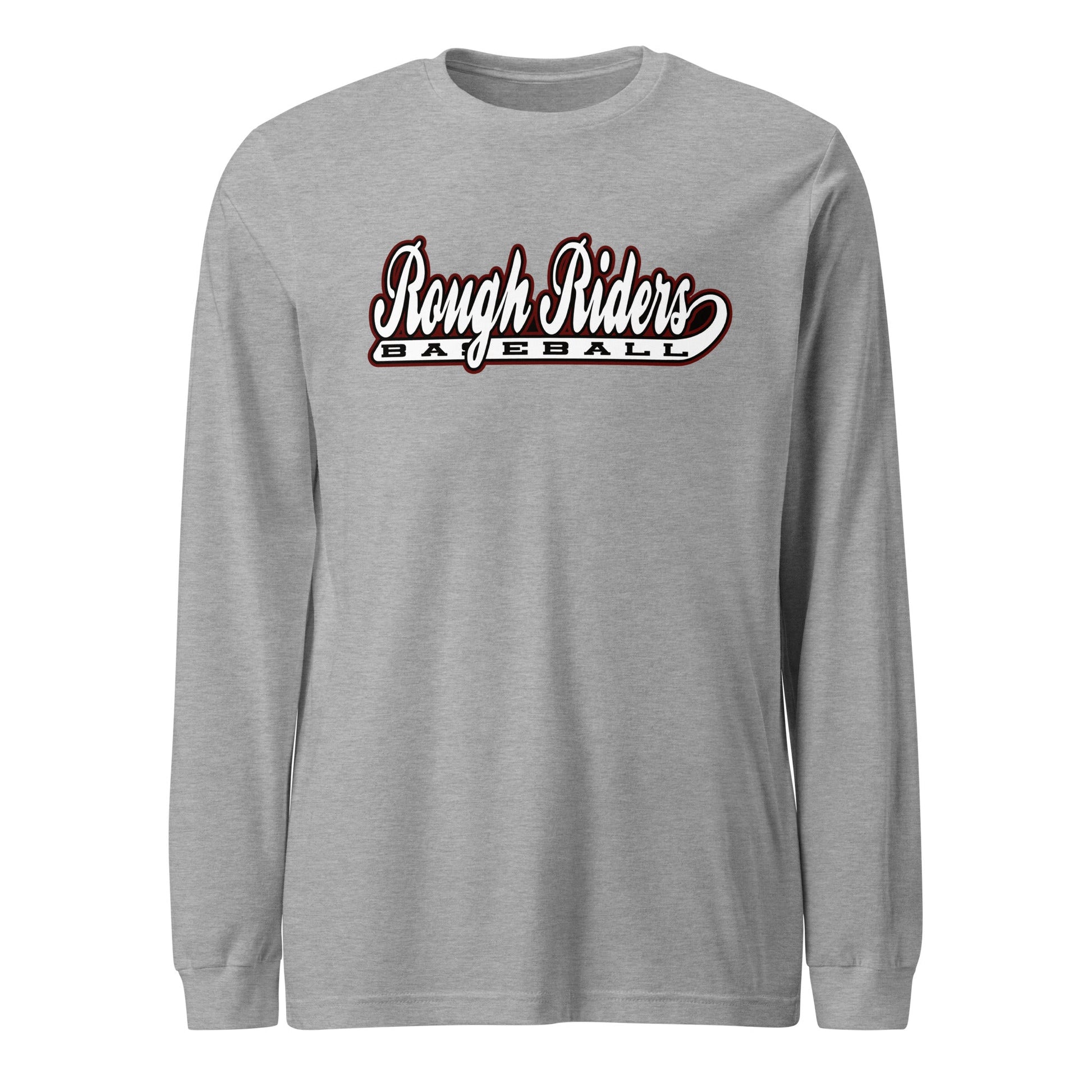 Performance | Long Sleeve Tee | Rough Riders | Baseball Script Logo