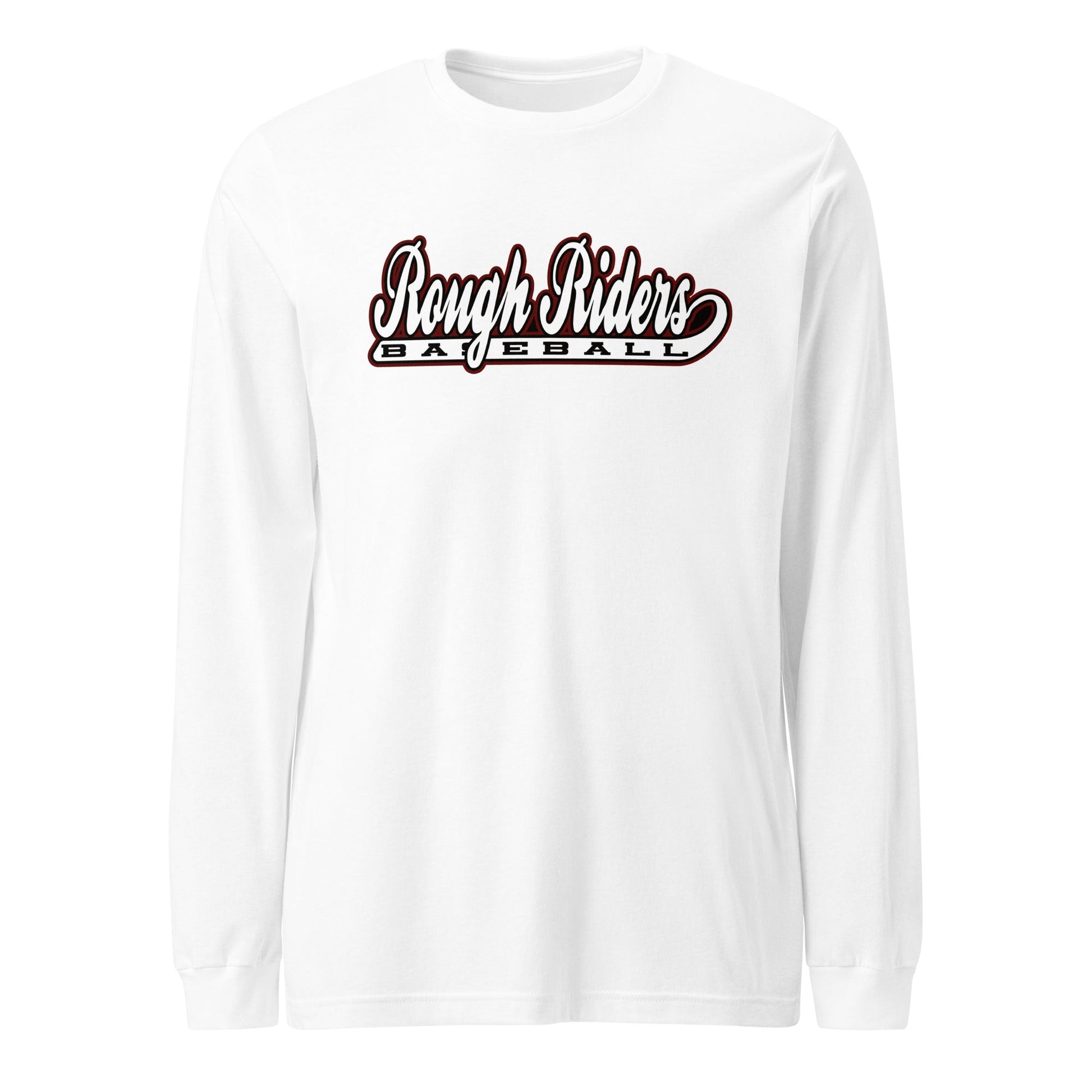 Performance | Long Sleeve Tee | Rough Riders | Baseball Script Logo
