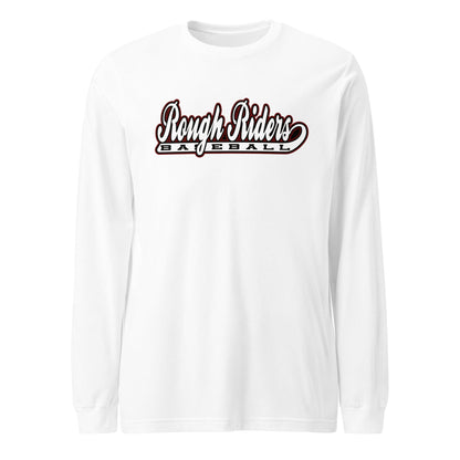 Performance | Long Sleeve Tee | Rough Riders | Baseball Script Logo