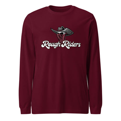 Performance | Long Sleeve Tee | Rough Riders | Masked Man Logo