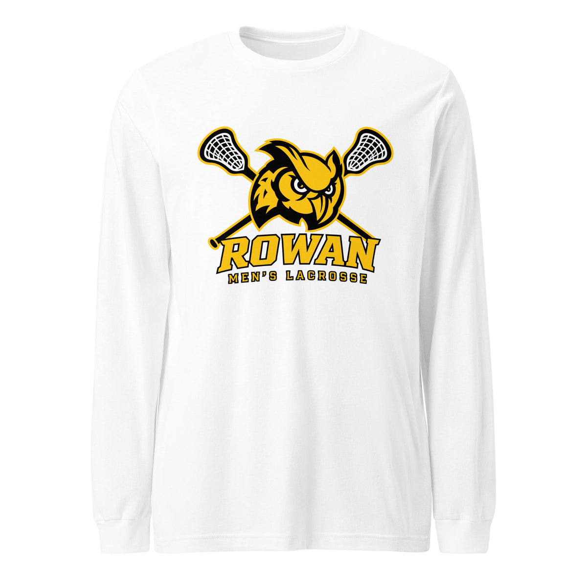 Performance | Long Sleeve Tee | Rowan Men’s Lacrosse | Crest Logo