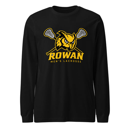 Performance | Long Sleeve Tee | Rowan Men’s Lacrosse | Crest Logo