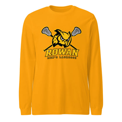 Performance | Long Sleeve Tee | Rowan Men’s Lacrosse | Crest Logo