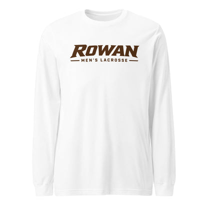 Performance | Long Sleeve Tee | Rowan Men’s Lacrosse | Modern Script Logo