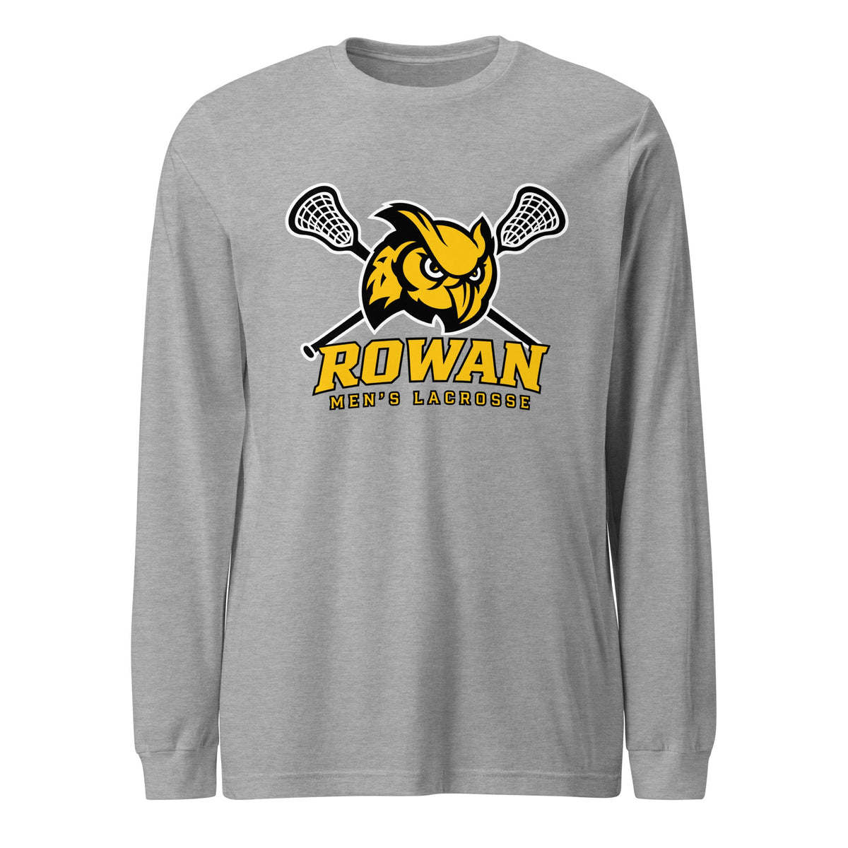Performance | Long Sleeve Tee | Rowan Men’s Lacrosse | Vanguard Logo