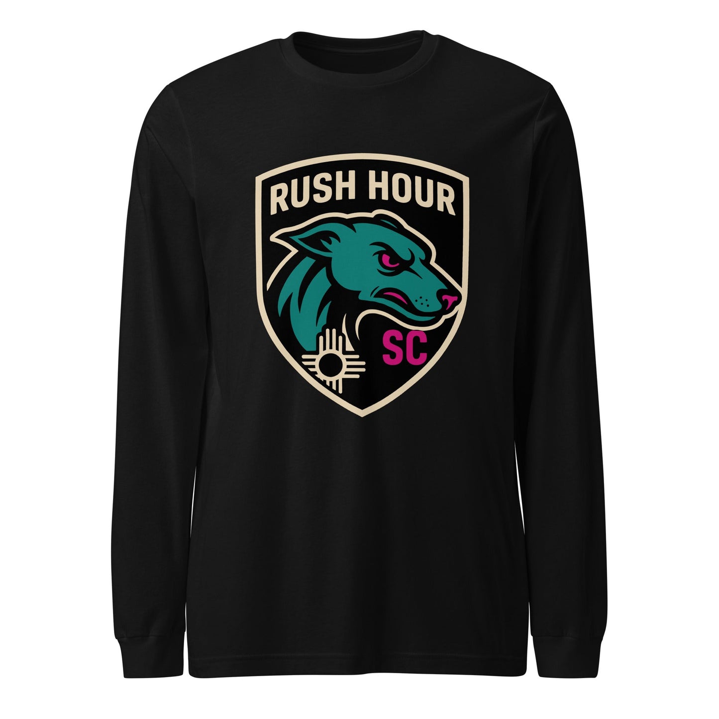 Performance | Long Sleeve Tee | Rush Hour | Badge Logo