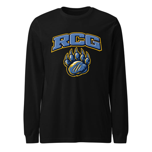 Performance | Long Sleeve Tee | Rutherford County Grizzlies Football | Strike Logo