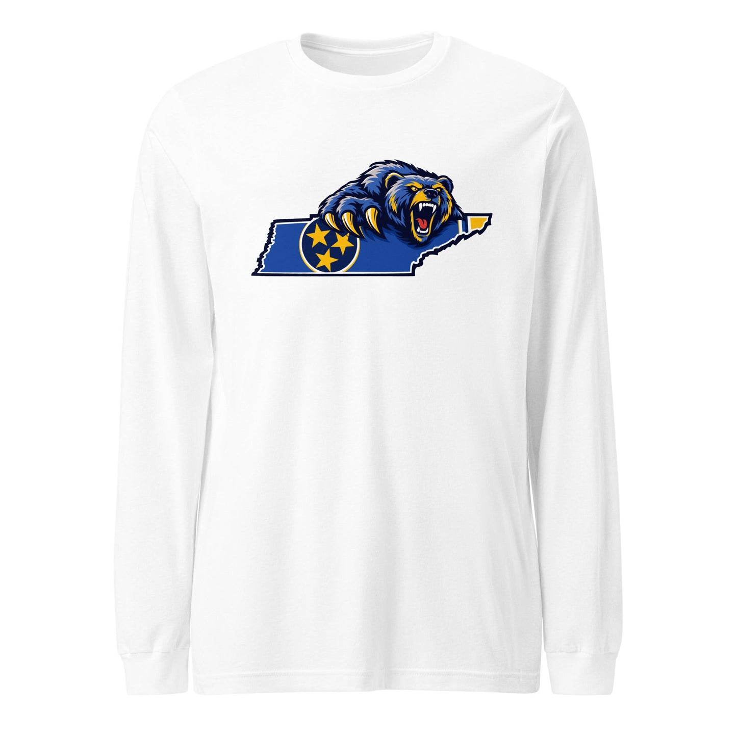 Performance | Long Sleeve Tee | Rutherford County Grizzlies Football | Tennessee Logo