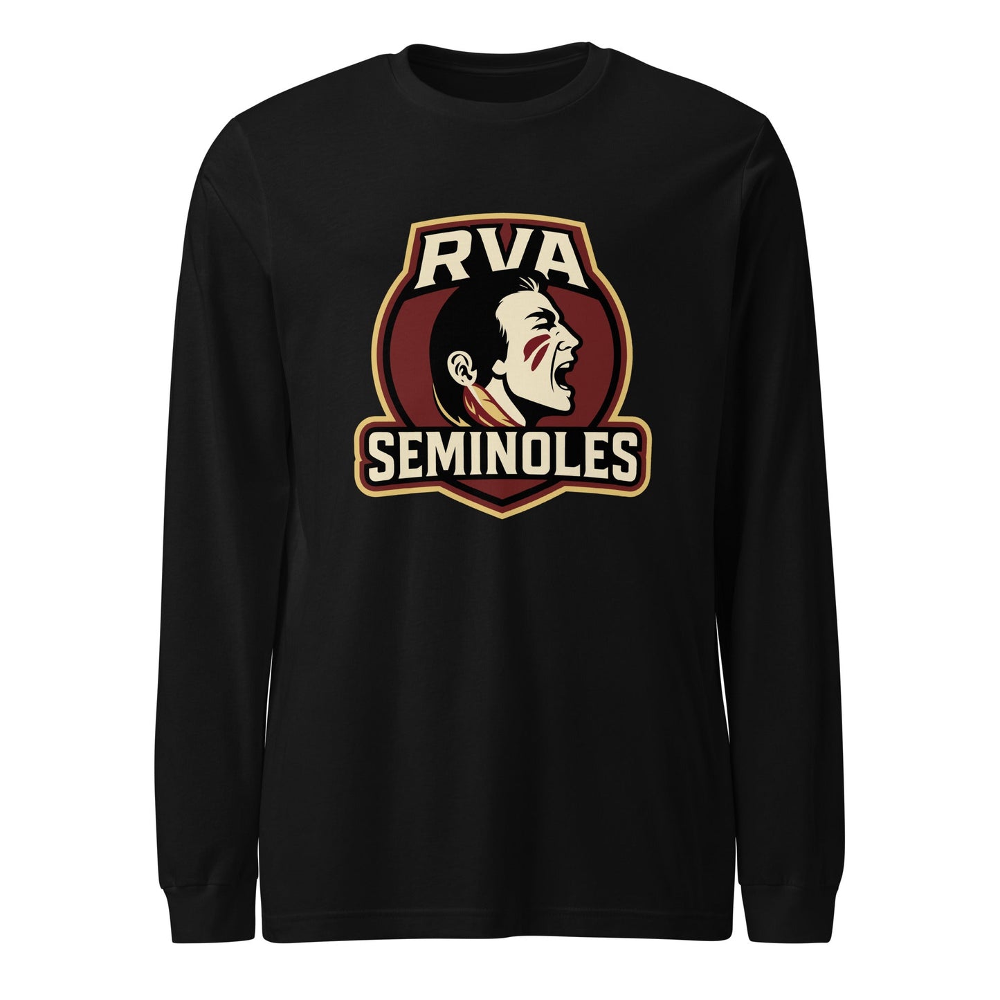 Performance | Long Sleeve Tee | RVA Seminoles | Mascot Logo