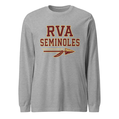 Performance | Long Sleeve Tee | RVA Seminoles | Script Logo