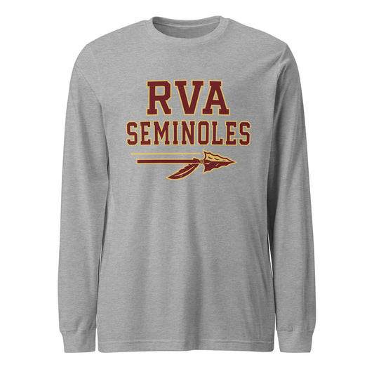 Performance | Long Sleeve Tee | RVA Seminoles | Script Logo