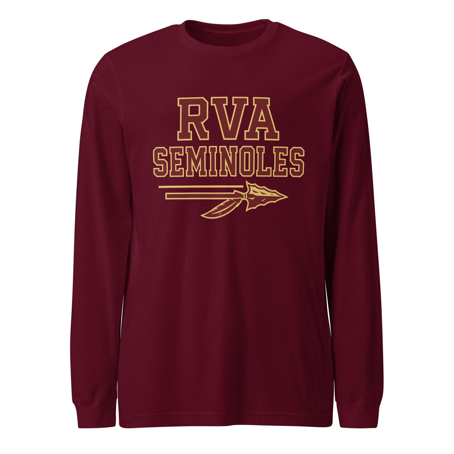 Performance | Long Sleeve Tee | RVA Seminoles | Script Logo