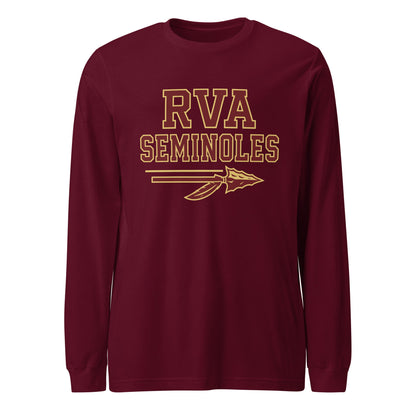 Performance | Long Sleeve Tee | RVA Seminoles | Script Logo