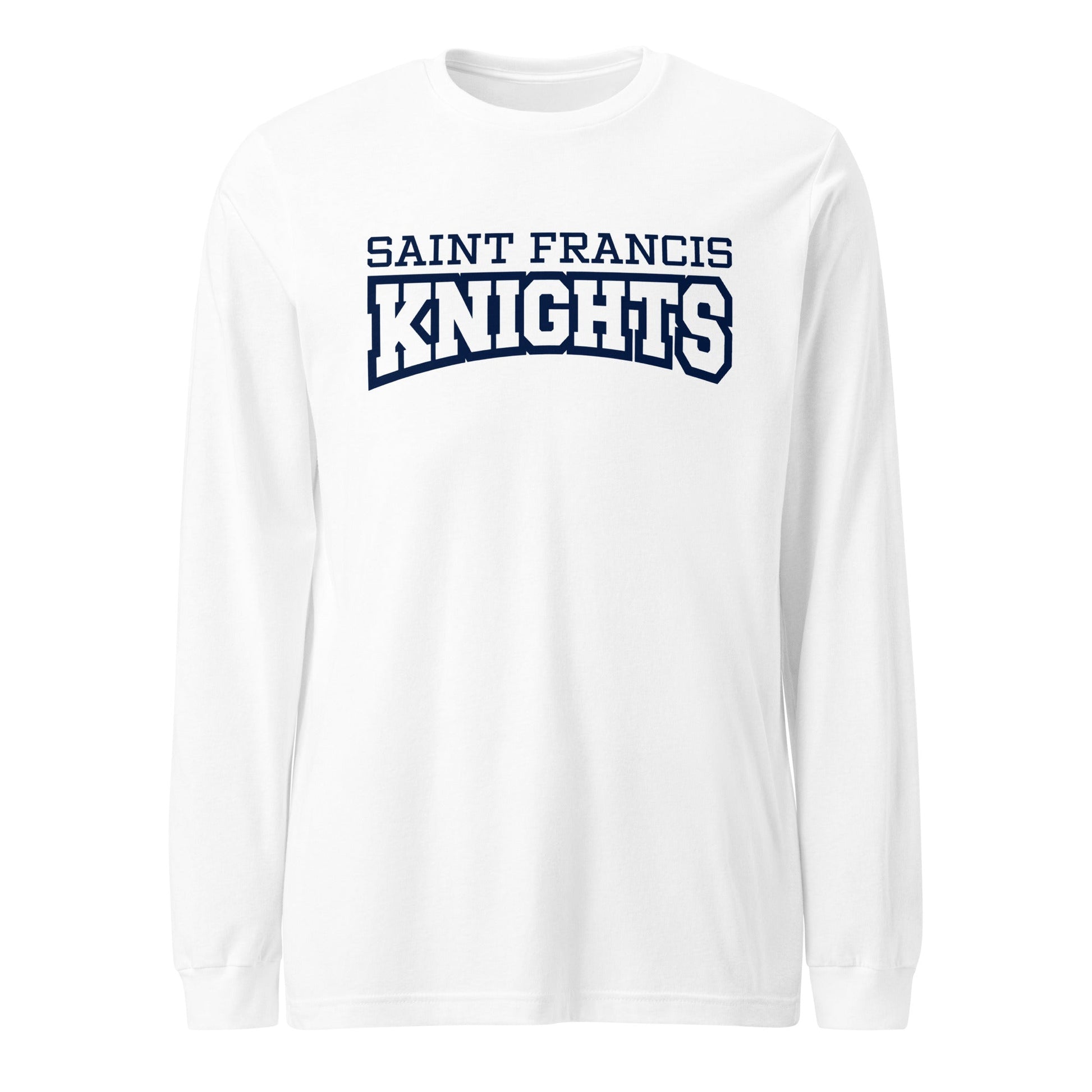 Performance | Long Sleeve Tee | Saint Francis School | Modern Script Logo