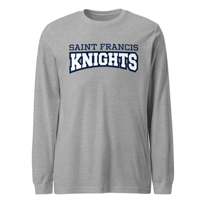 Performance | Long Sleeve Tee | Saint Francis School | Modern Script Logo