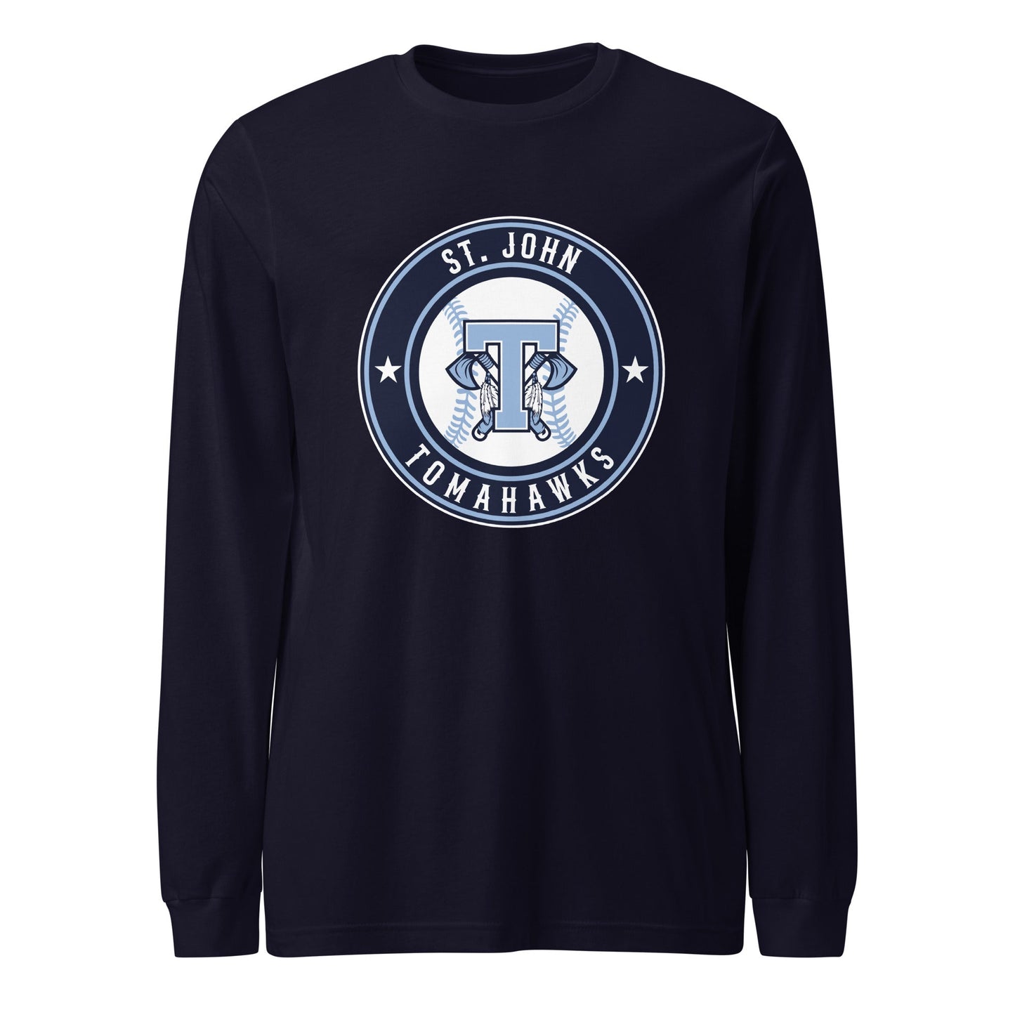 Performance | Long Sleeve Tee | Saint John Tomahawks | Badge Logo