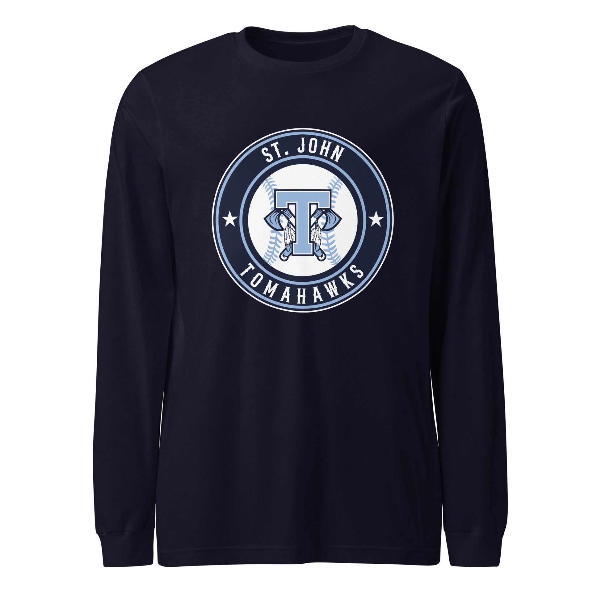 Performance | Long Sleeve Tee | Saint John Tomahawks | Badge Logo